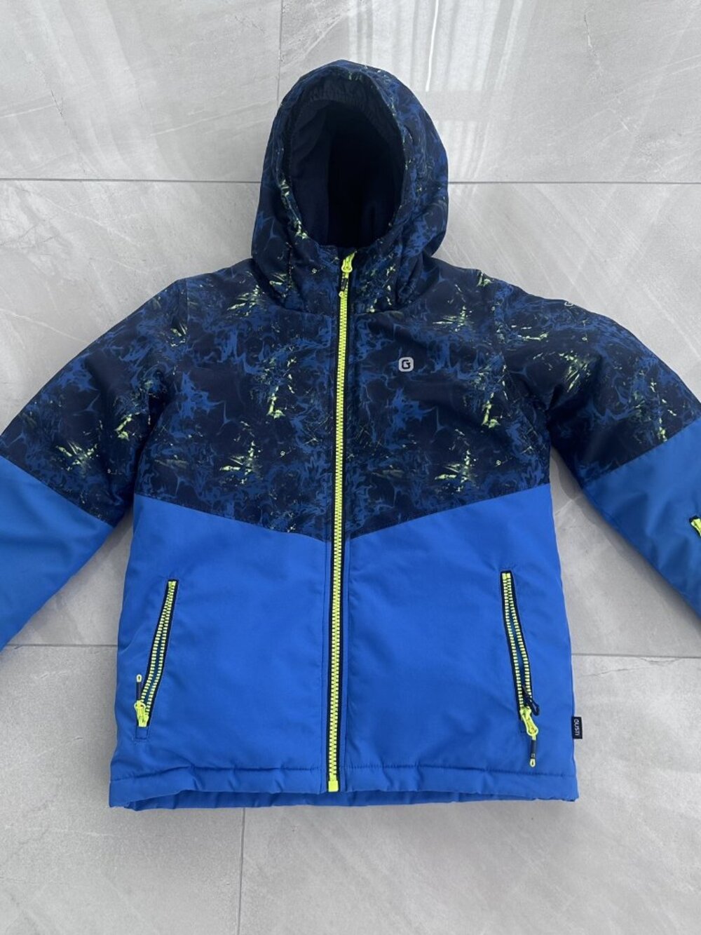 Gusti Boys Ski Snowboard Winter Jacket Size 12 Blue